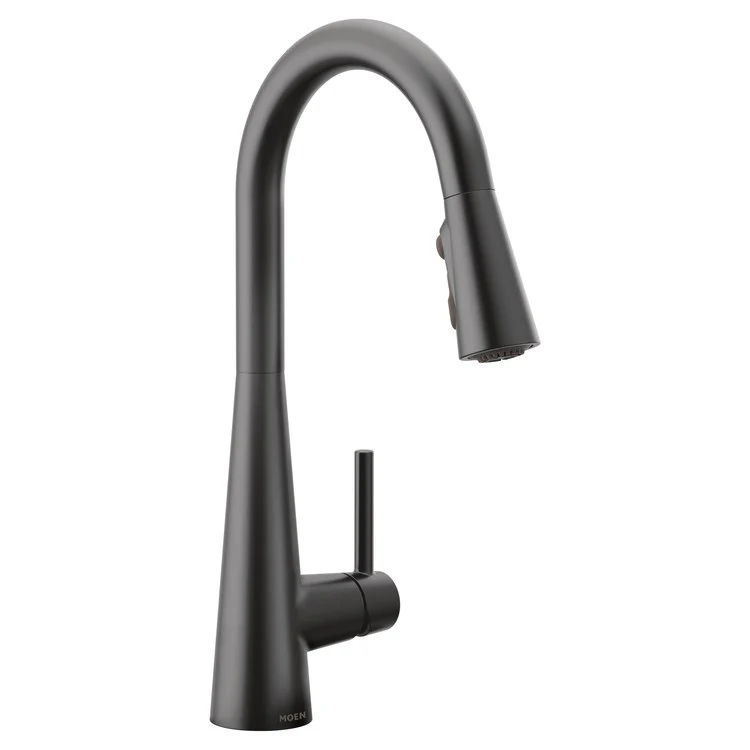 Kitchen Faucet Sleek 1 Lever ADA Spot Resist Stainless High Arc 1/3 Hole 1.5 Gallons per Minute - Frankwebs