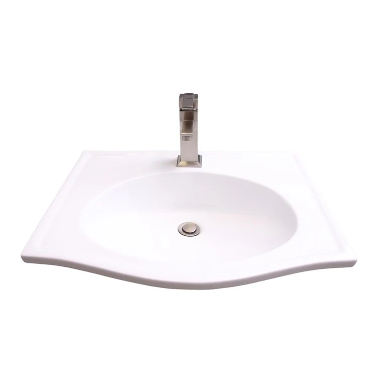 Lavatory Sink Carlisle Wall Hung 25 Inch White - Frankwebs