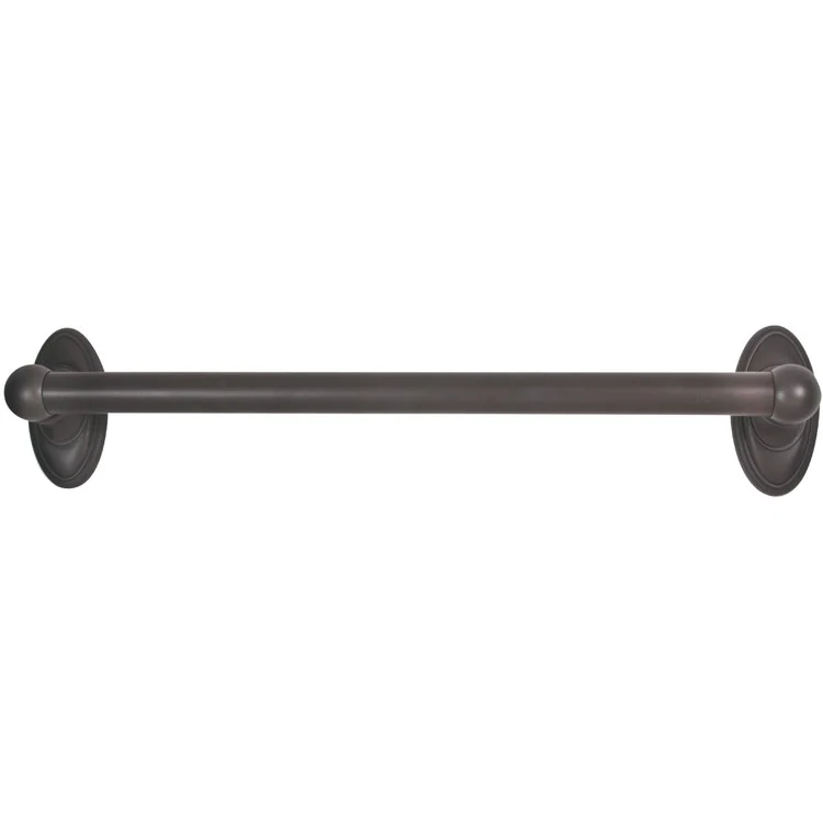 Grab Bar Classic Traditional 18 Inch Bronze Concealed Wall Mount Brass 1 Inch - Frankwebs