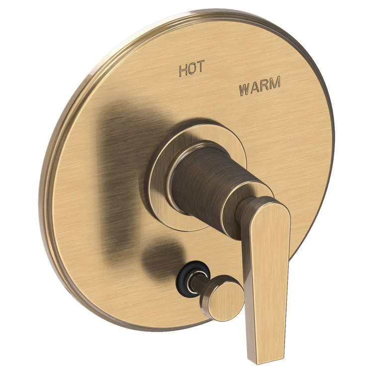 Pressure Balance Valve Trim Dorrance with Diverter Pull Knob 1 Lever Forever Brass PVD ADA Depth 3-1/6 Inch - Frankwebs
