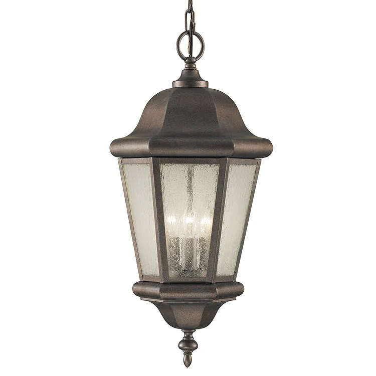 Martinsville Three-Light Outdoor Pendant Lantern - Frankwebs