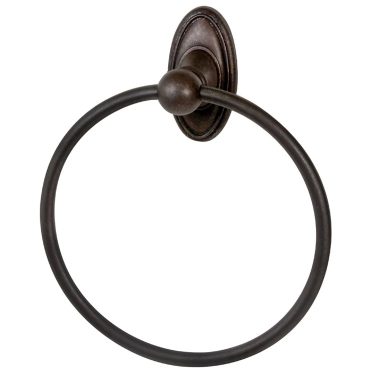 Towel Ring Classic Traditional Bath 7 Inch Polished Antique Brass 3 Inch - Frankwebs