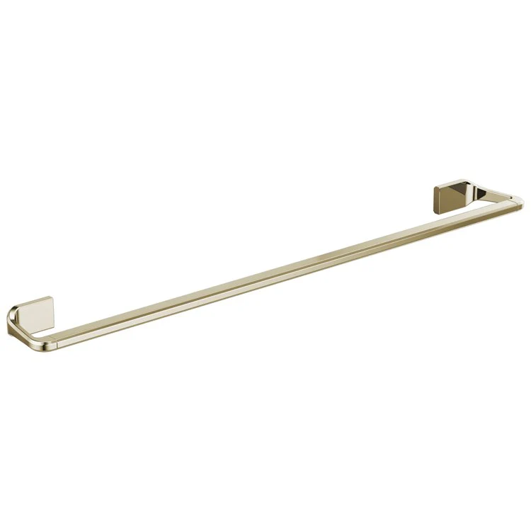 Towel Bar Levoir 24 Inch Single Brilliance Luxe Gold Metal 3-7/16 Inch Wall Mount - Frankwebs