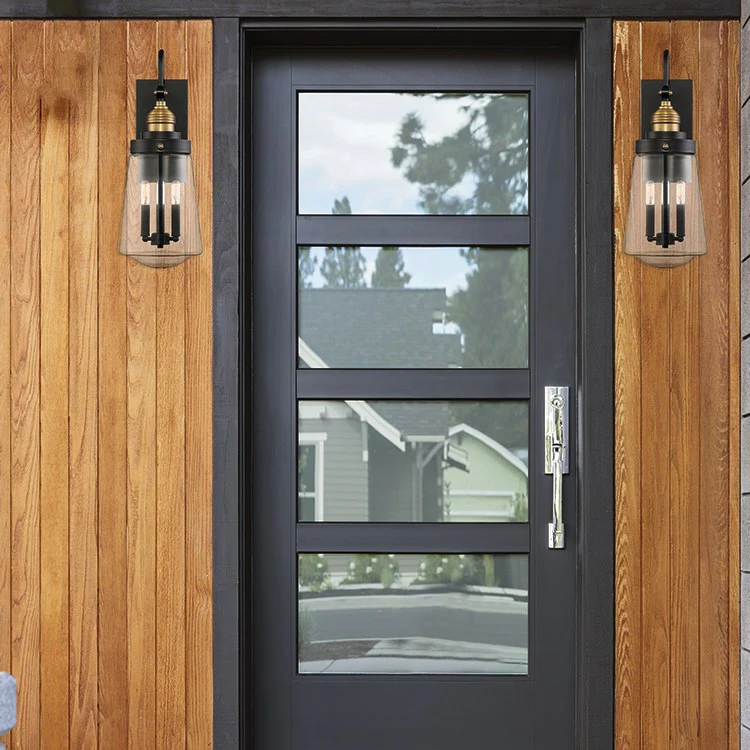 Macauley Three-Light Outdoor Wall Mount Sconce - Frankwebs