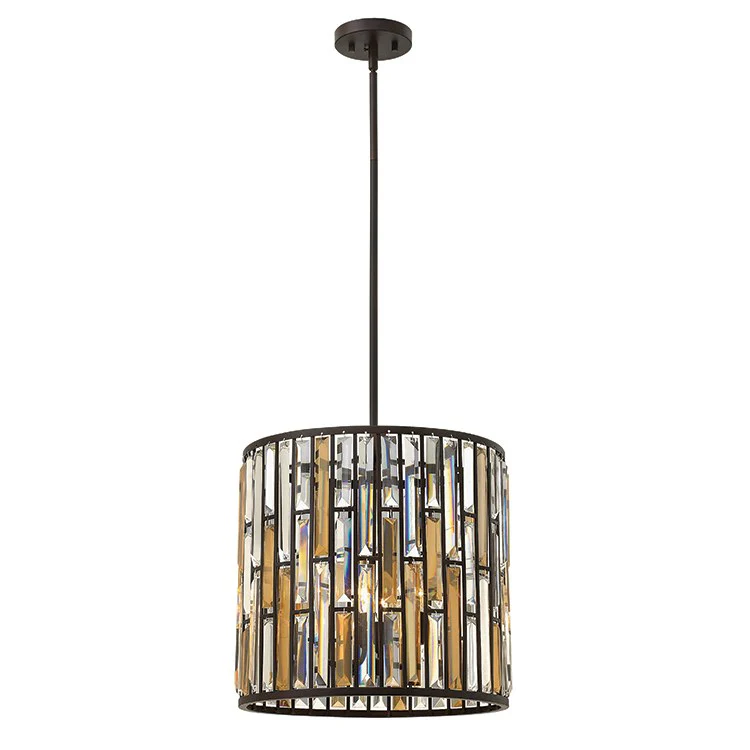Gemma Three-Light Stem-Hung Pendant - Frankwebs