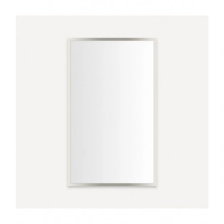 Medicine Cabinet Profiles 24W x 40H x 4D Inch 1 Doors Mirror Polished Nickel Flat Top Right Hand Side Electric - Frankwebs