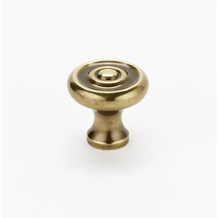Knob II Collection Round Chocolate Bronze Brass 3/4 Inch 3/4 Inch 3/8 Inch - Frankwebs