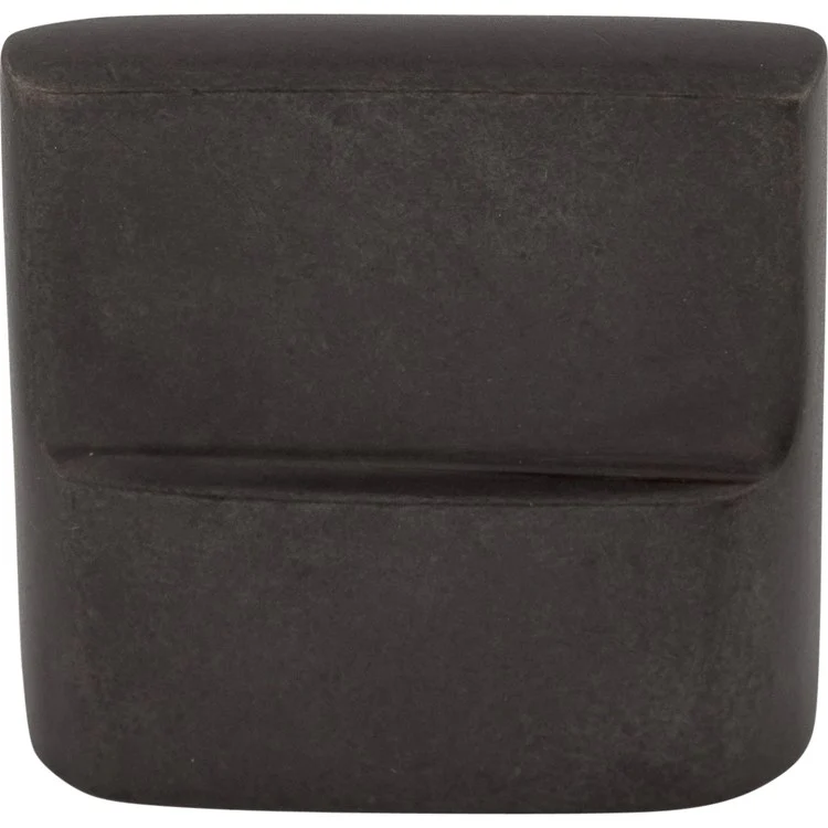 Knob Aspen Flat Sided Silicon Bronze Light Bronze 1-3/8 x 5/8 x 1-4/9 Inch 1-4/9 Inch - Frankwebs