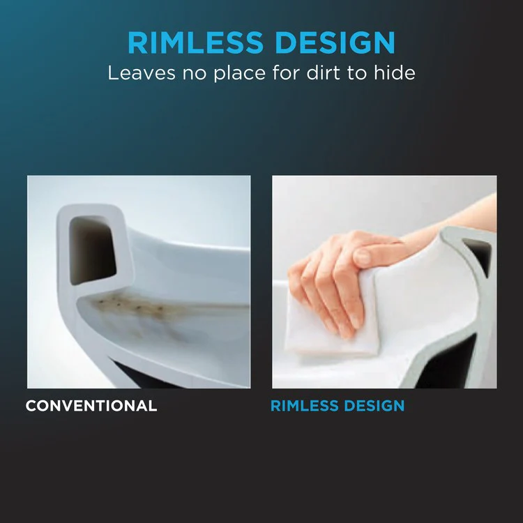 Toilet Drake 2 Pieces Cotton Elongated 30-11/16 Inch 1.28 Gallons per Flush Left Hand Chrome Washlet+ C5 - Frankwebs