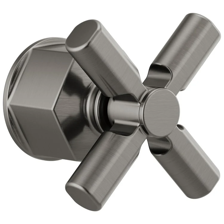 Handle Kit Invari Zinc 1 Cross Brilliance Luxe Steel for Sensori Thermostatic Valve Trim 4 Inch - Frankwebs