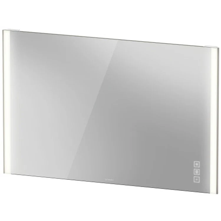 Mirror XViu 31-1/2 x 48 Inch Champagne Matte with Lighting Rectangle - Frankwebs