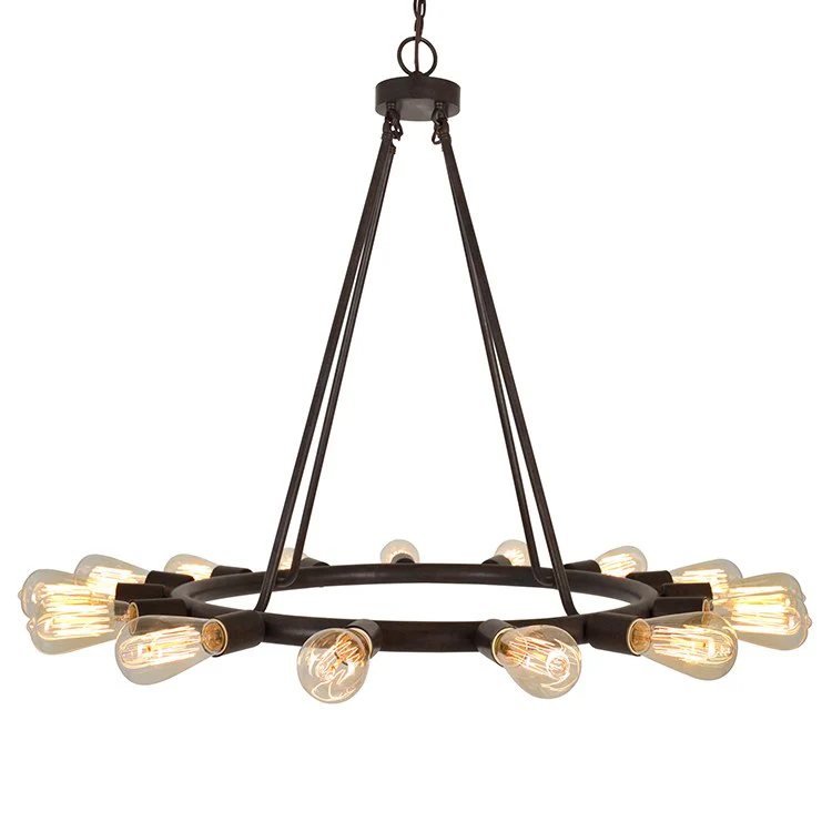 Dakota Fifteen-Light Chandelier - Frankwebs