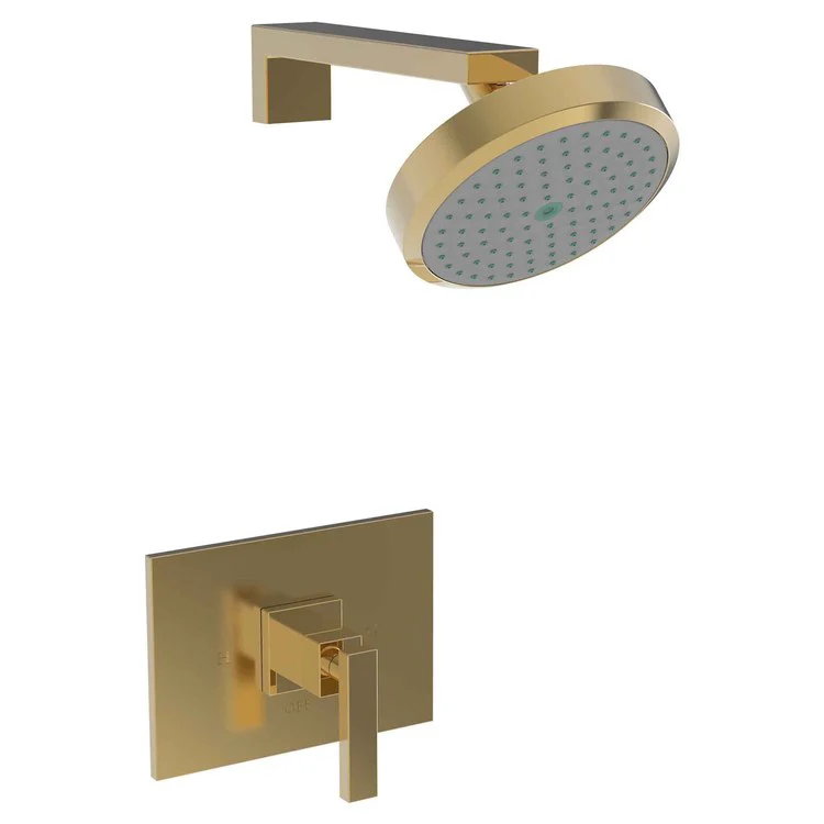 Skylar Pressure Balance Shower Trim with Lever Handle - Polished Gold PVD - Frankwebs