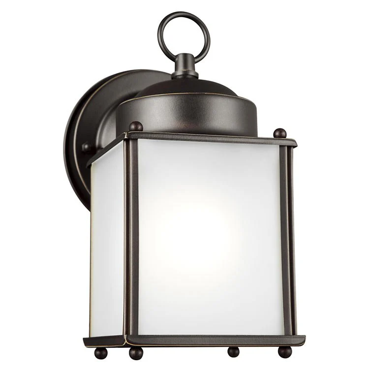 New Castle Single-Light LED Outdoor Wall Lantern - Frankwebs