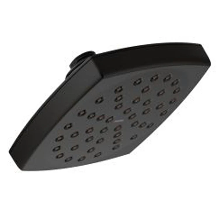Showerhead Voss 1 Function Eco-Performance Matte Black 6-1/16 Inch 2.0 Gallons per Minute Rainshower Full Spray with Immersion Rainshower Technology - Frankwebs