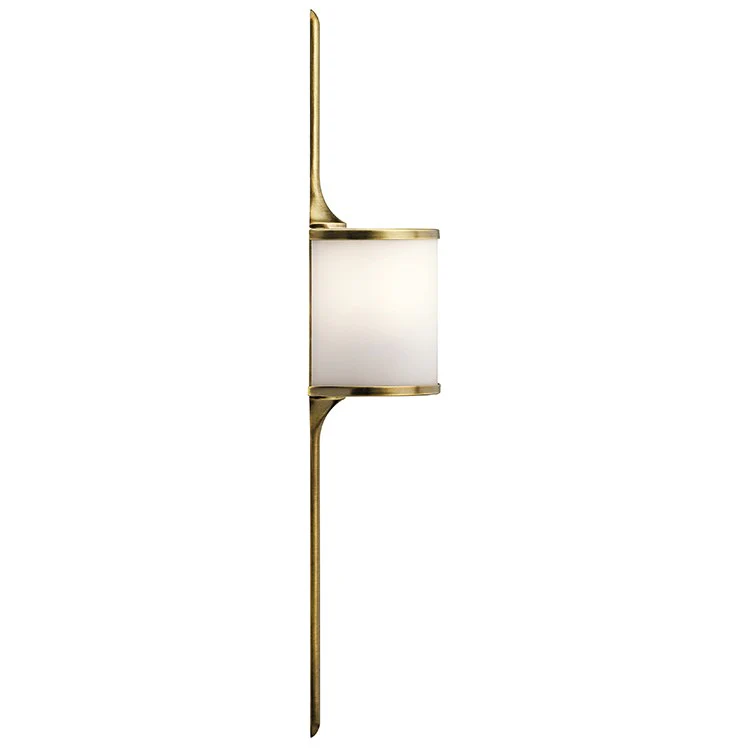 Mona Two-Light Halogen Bathroom Wall Sconce - Frankwebs