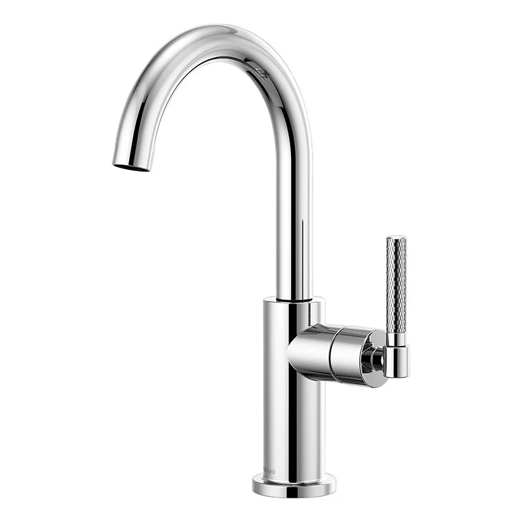 Litze Single Handle Bar Faucet with High-Arc Spout/Knurled Handle - Frankwebs