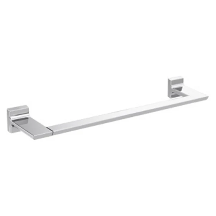 Towel Bar Pivotal 18 Inch Chrome 3-5/8 Inch Wall Mount - Frankwebs