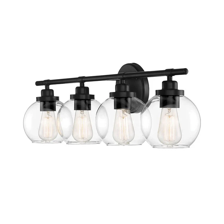 Carson Four-Light Bathroom Vanity Fixture - Frankwebs
