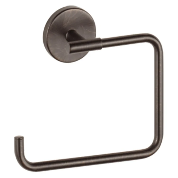 Towel Ring Trinsic Square Open Matte Black Zinc 2 Inch - Frankwebs