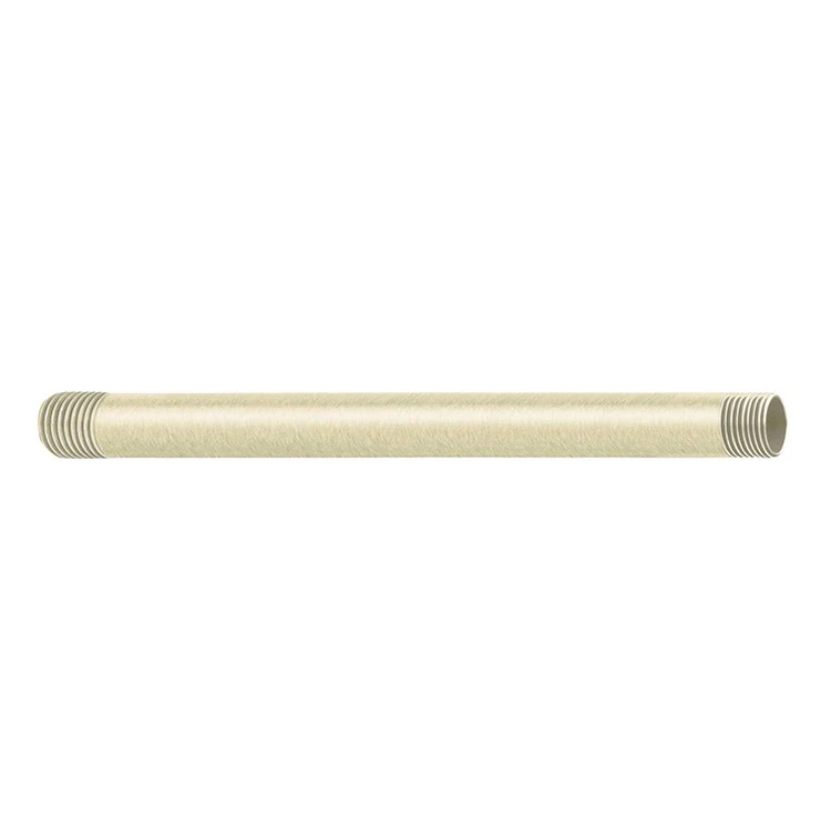 Shower Arm Straight Brushed Gold 12 Inch 1/2 Inch IPS - Frankwebs