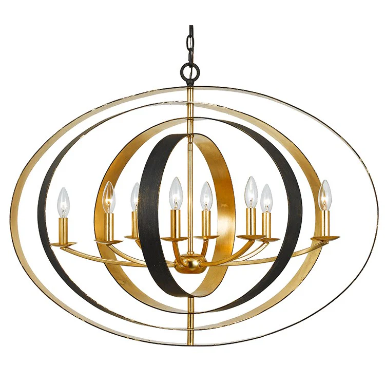 Luna Eight-Light Chandelier - Frankwebs