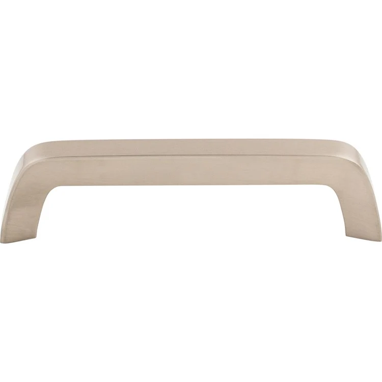 Pull Nouveau Tapered Bar Brushed Satin Nickel Zinc Alloy 5 Inch 5-1/2x4/9x1-1/2 Inch - Frankwebs