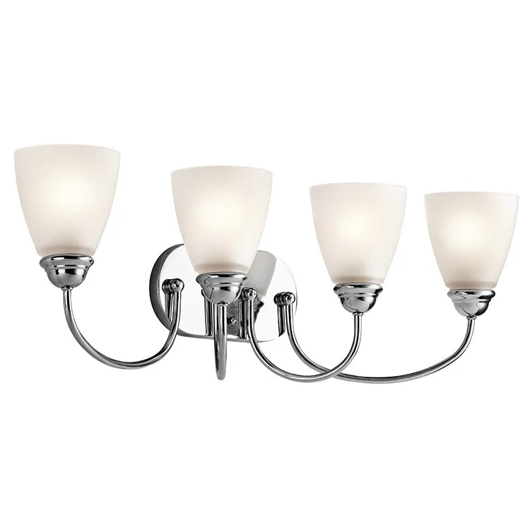 Jolie Four-Light Bathroom Vanity Fixture - Frankwebs