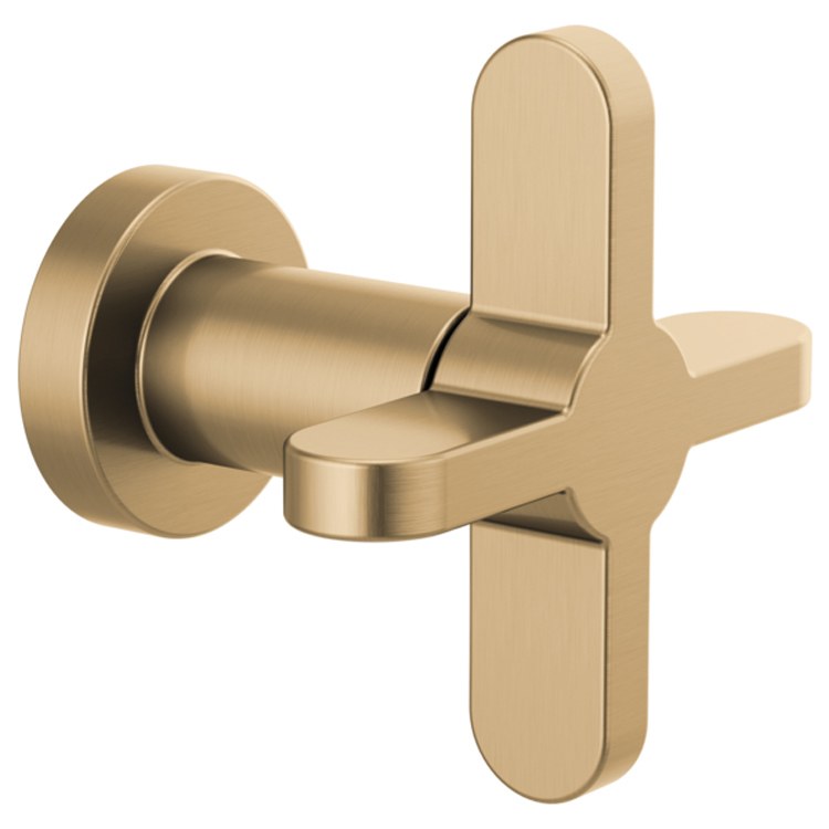 Volume Control Trim Odin Sensori 1 Cross Brilliance Luxe Gold ADA - Frankwebs