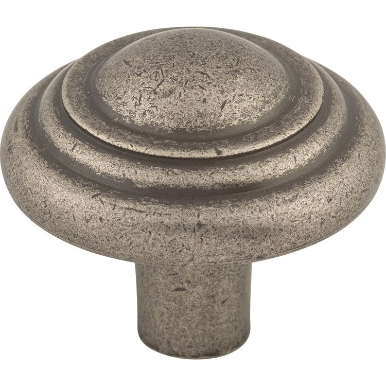 Knob Aspen Button Light Bronze 1-3/4 Inch 1-1/2 Inch Extension - Frankwebs