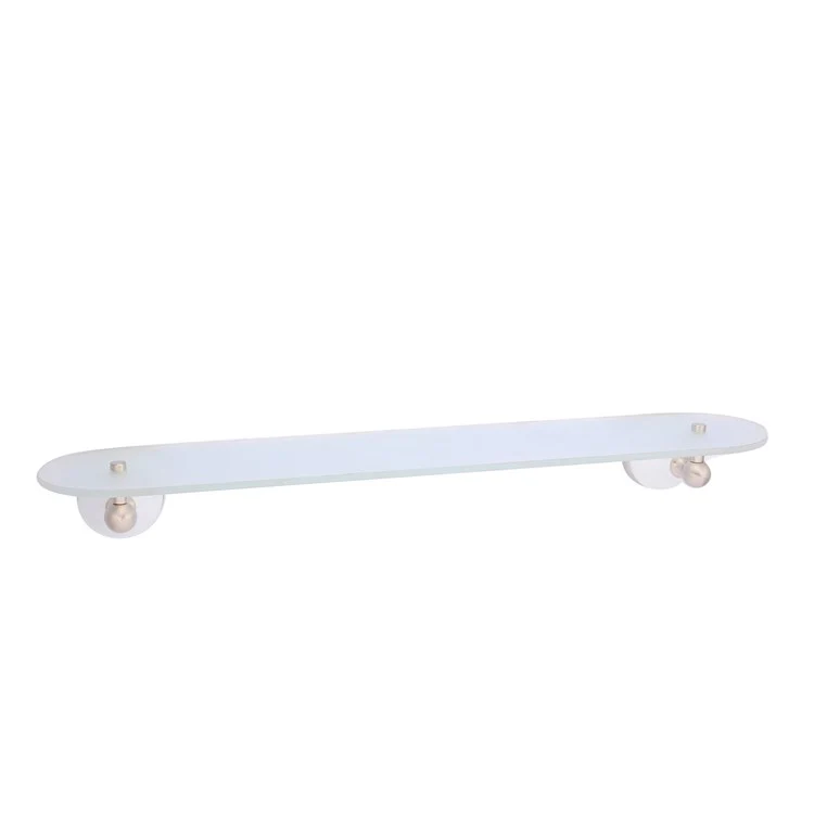 Shelf Anja Wall Mount Antique Brass 28 x 11 x 11 Inch Glass - Frankwebs