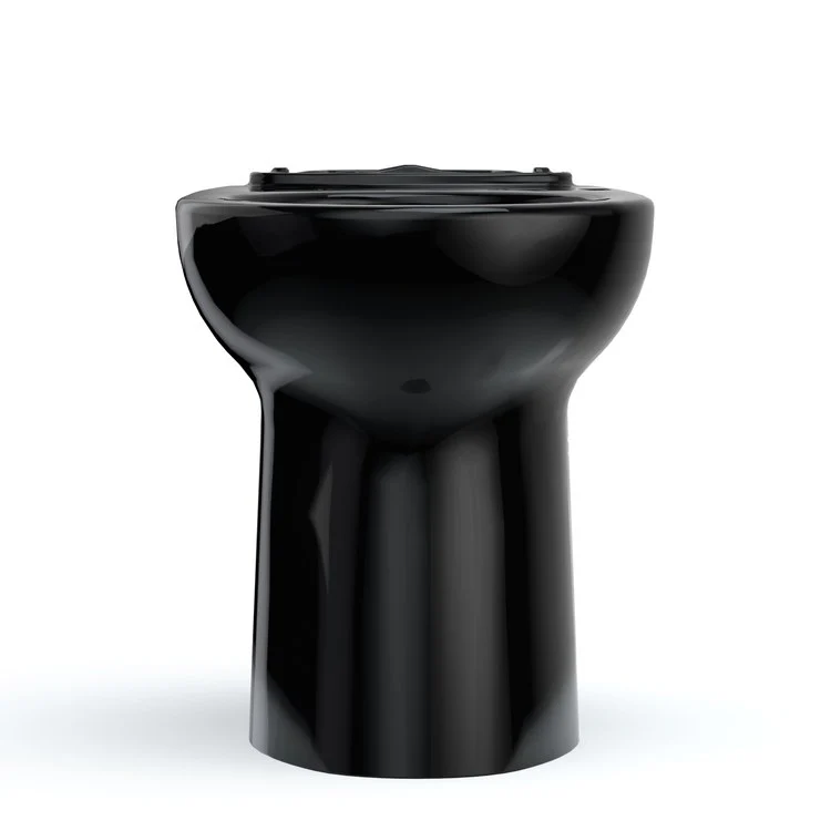 Toilet Bowl Drake Elongated Universal Height Ebony ADA - Frankwebs
