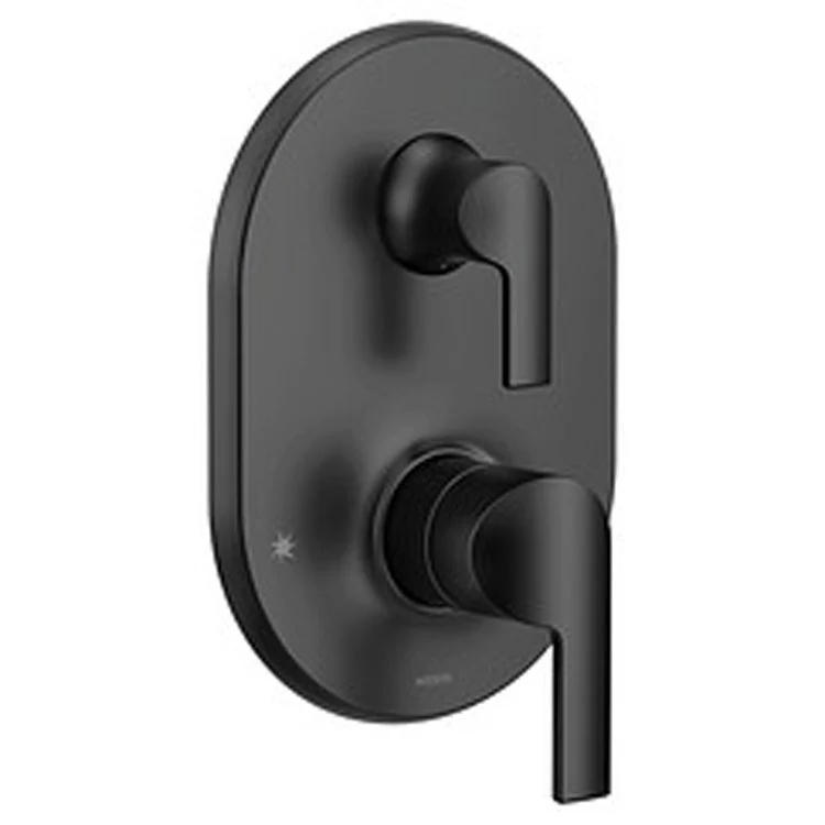 Valve Trim Doux M-Core 3-Series with Integrated Diverter 2 Lever Matte Black ADA - Frankwebs