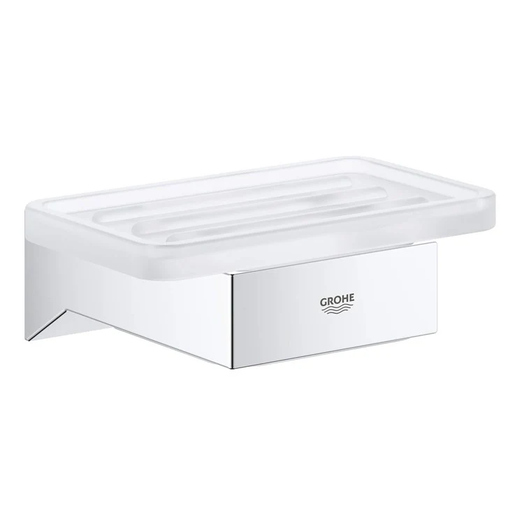 Selection Cube Glass Soap Dish without Holder - Frankwebs