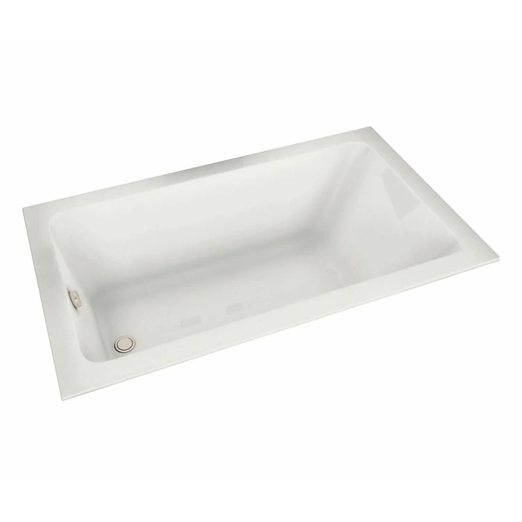 Tub Pose 66 x 32 Inch Drop-In Combined Whirlpool Aeroeffect End White Acrylic - Frankwebs