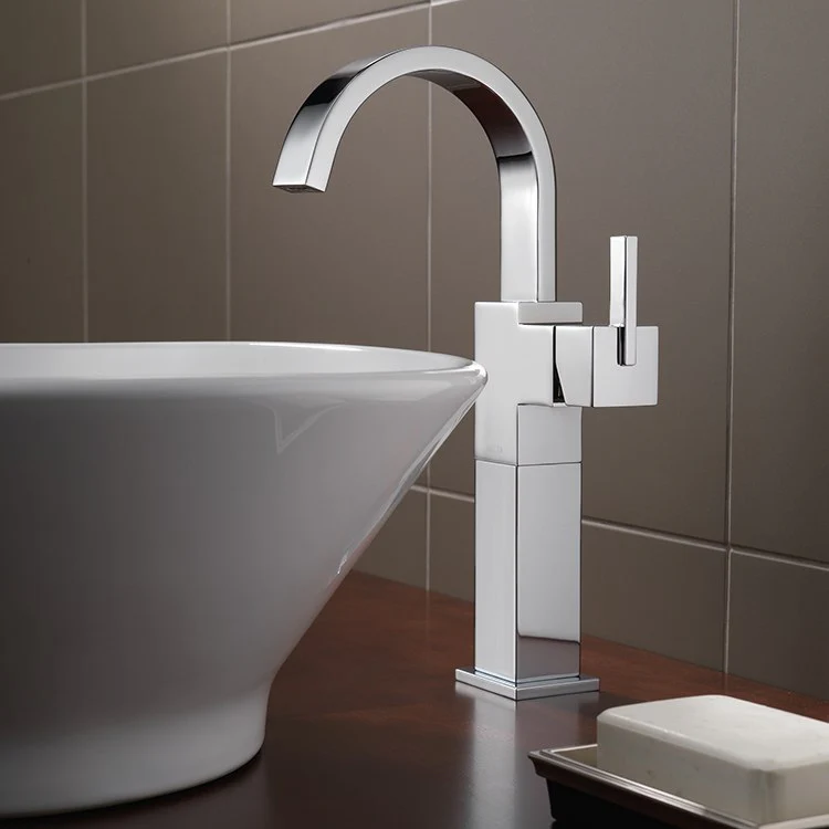 Vero Single Handle Centerset Vessel Sink Faucet - Frankwebs