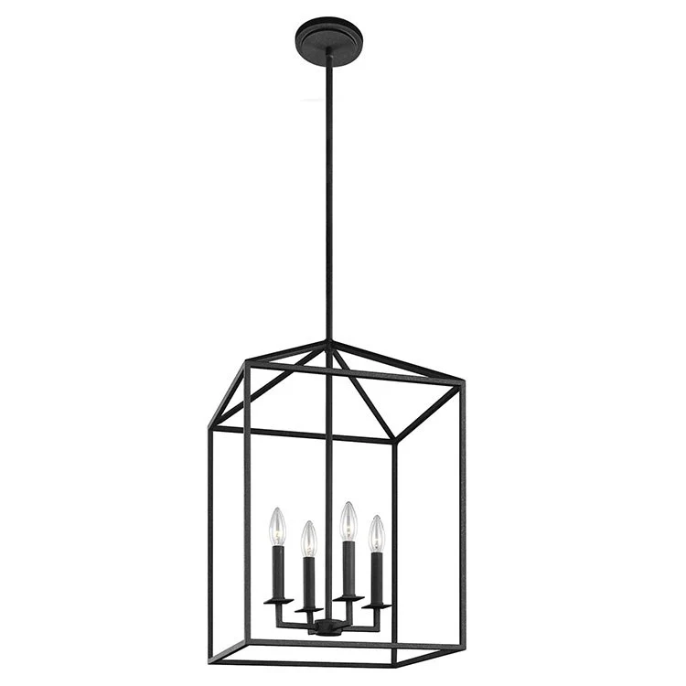 Perryton Four-Light Medium Foyer Pendant - Frankwebs