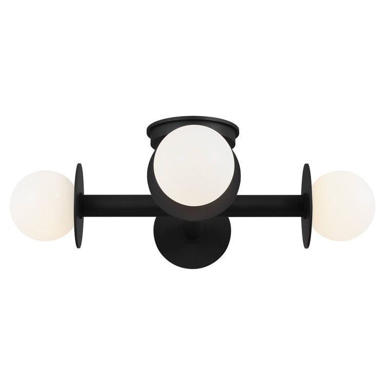 Nodes Four-Light Flush Mount Ceiling Fixture by Kelly - Frankwebs