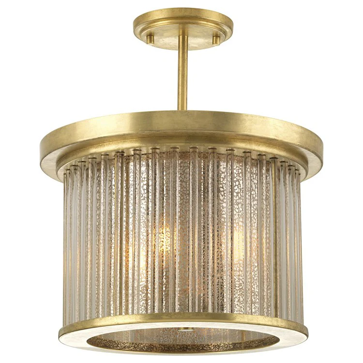 Sequit Point Three-Light Convertible Semi-Flush Mount Ceiling Fixture/Pendant by Jeffery Alan Marks - Frankwebs