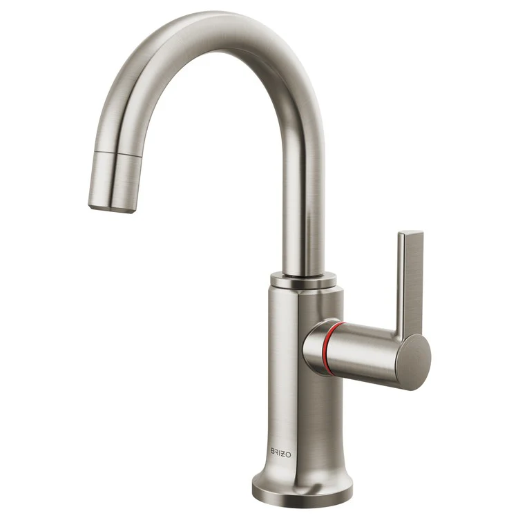 Hot Water Dispenser Kintsu Instant Faucet 1 Lever ADA Arc 360 DEG Swivel Lumicoat Black Onyx - Frankwebs