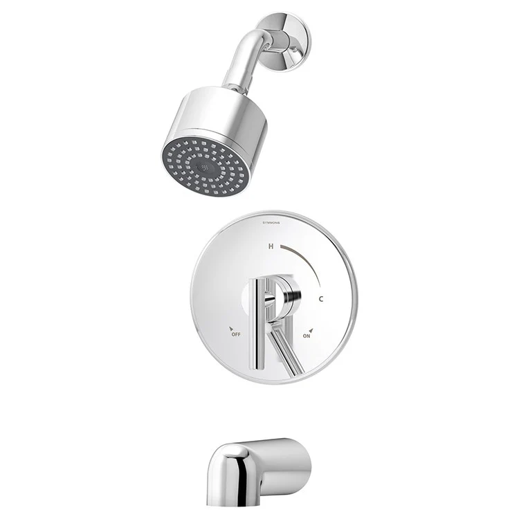 Dia Temptrol Tub/Shower Handle with Volume Control, Showerhead and Tub Spout (Trim Only) - Frankwebs
