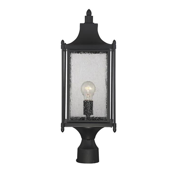 Dunnmore Single-Light Outdoor Post Lantern - Frankwebs