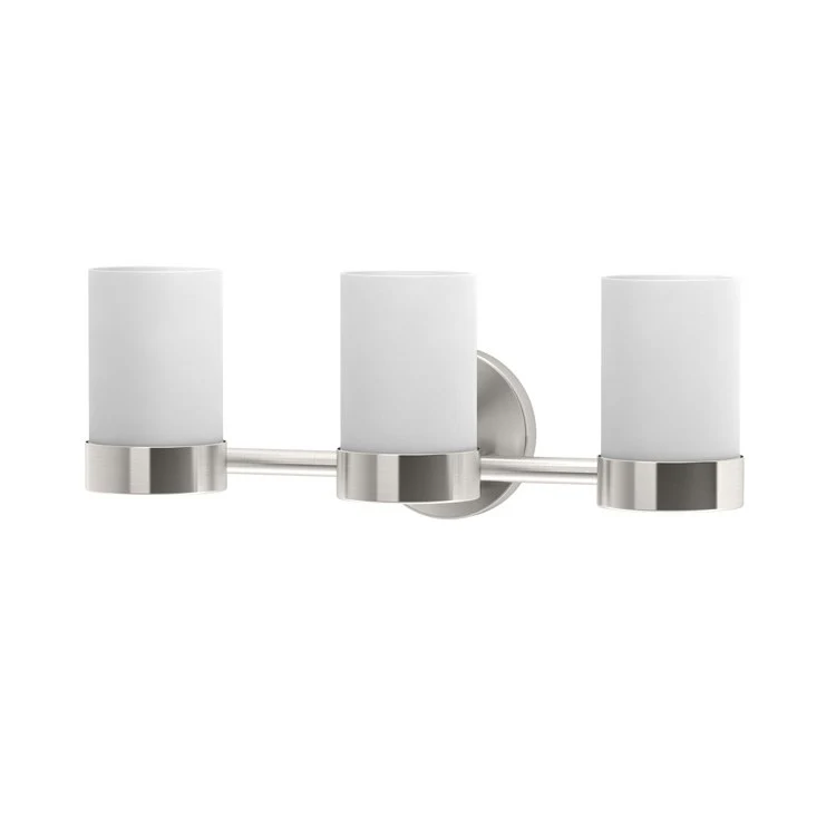 Wall Sconce Glam Triple Chrome Medium Base 100W - Frankwebs