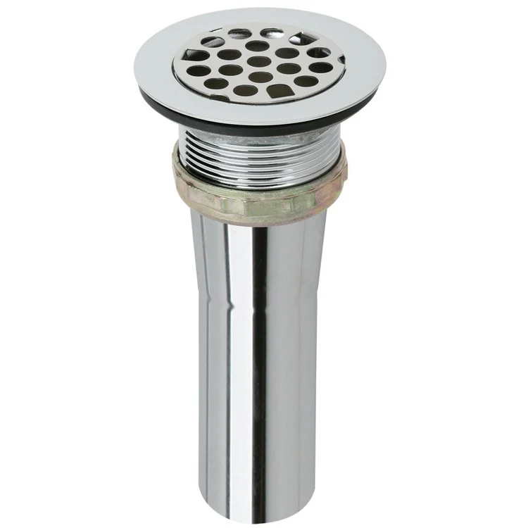 Drain Fitting Body Grid Strainer and Tailpiece 3 x 6 Inch Stainless Steel 2-7/8 Inch - Frankwebs