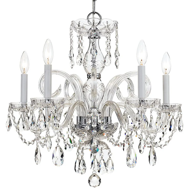 Traditional Crystal Five-Light Chandelier - Frankwebs