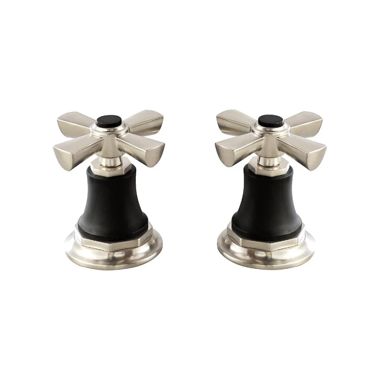 Handle Kit Rook Zinc 2 Cross Brilliance Luxe Gold ADA for Roman Tub Faucet - Frankwebs