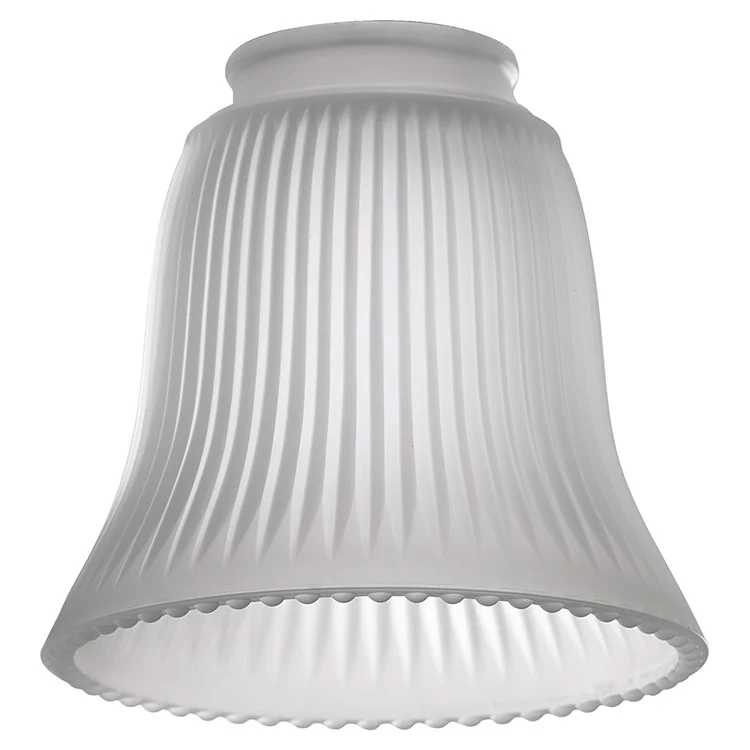 Replacement Frosted Ribbed Glass Bell Shade - Frankwebs
