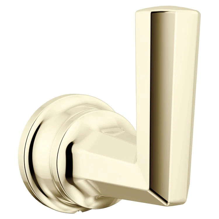 Robe Hook Beauclere Single Brilliance Black Onyx 3 Inch Wall Mount Metal - Frankwebs