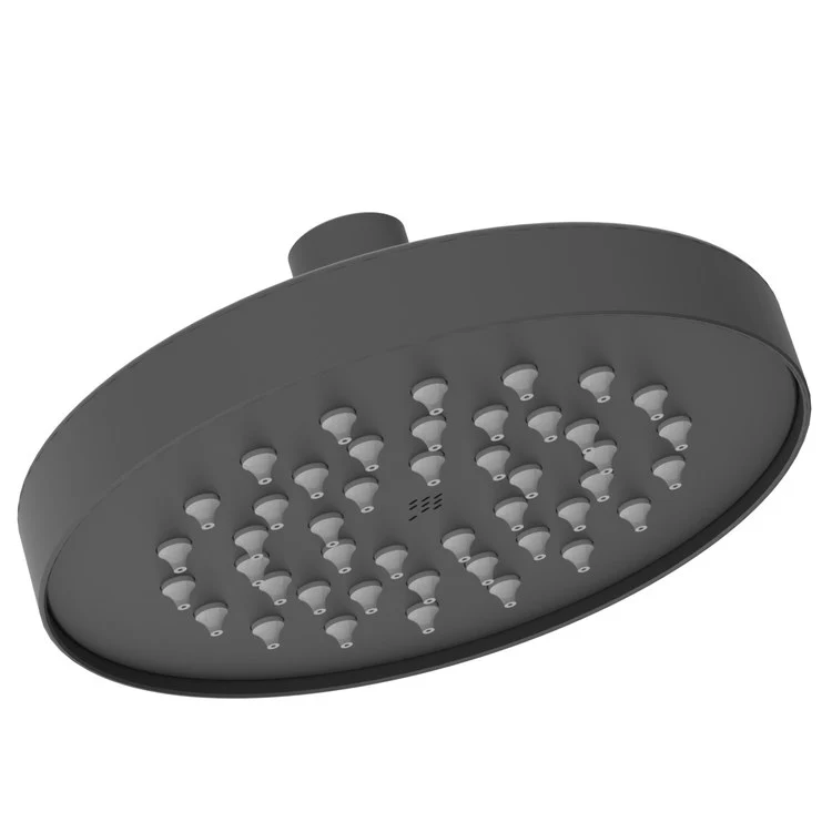Showerhead Museo 1 Functions Matte Black 5-3/4 Inch 1.5 Gallons per Minute Round - Frankwebs