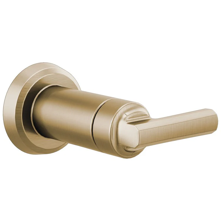 Volume Control Trim Levoir Sensori 1 Lever Brilliance Polished Nickel ADA Brass 3-5/8 Inch - Frankwebs